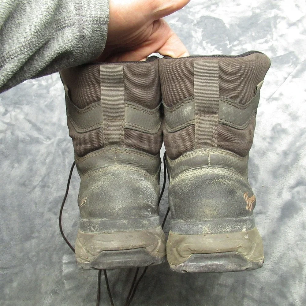 Danner Mens 8.5D Vital Boots Brown Waterproof Hunting Outdoors Rugged 8